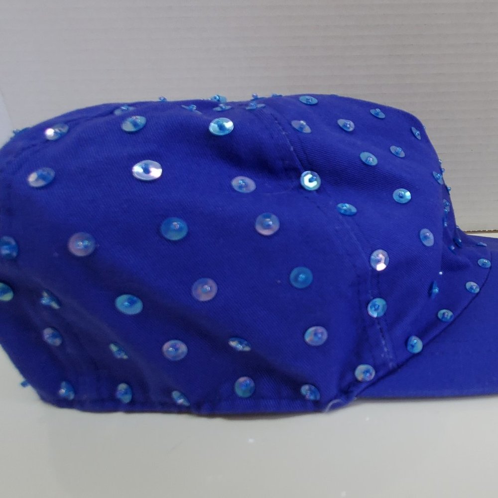 Express Blue Sequence Hat - Picture 3 of 6